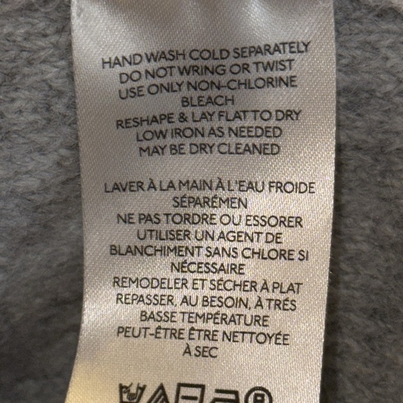Free People Oversized Milo Tunic Sweater in Heather Grey size medium - Picture 9 of 10